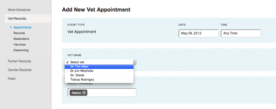 Appointment Tracking